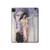 S3353 Gustav Klimt Allégorie de la sculpture Etui Coque Housse pour iPad Pro 12.9 (2022, 2021, 2020, 2018), iPad Air 13 (2025, 2024)