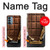 S0270 chocolat Etui Coque Housse pour OnePlus Nord N200 5G