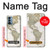 S0604 Carte du monde Etui Coque Housse pour OnePlus Nord N200 5G