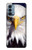 S0854 Aigle américain Etui Coque Housse pour OnePlus Nord N200 5G