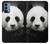 S1072 Panda Etui Coque Housse pour OnePlus Nord N200 5G