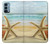 S1117 Étoiles de mer sur la plage Etui Coque Housse pour OnePlus Nord N200 5G