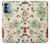 S2179 Motif Fleur Floral Art Millésime Etui Coque Housse pour OnePlus Nord N200 5G