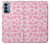 S2213 Motif rose Léopard Etui Coque Housse pour OnePlus Nord N200 5G