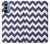 S2345 Marine Bleu Shavron Zig zag Etui Coque Housse pour OnePlus Nord N200 5G