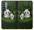 S2441 Forêt de Bambous de la famille Panda Etui Coque Housse pour OnePlus Nord N200 5G