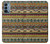 S2860 Boho Hippie Motif aztèque Etui Coque Housse pour OnePlus Nord N200 5G