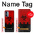 S2917 Biohazards Virus Alert Rouge Etui Coque Housse pour OnePlus Nord N200 5G
