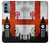 S2979 Angleterre Football Football Etui Coque Housse pour OnePlus Nord N200 5G
