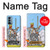 S3068 Carte de tarot Reine des épées Etui Coque Housse pour OnePlus Nord N200 5G