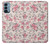 S3095 Motif Rose millésimé Etui Coque Housse pour OnePlus Nord N200 5G