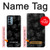 S3153 Noir Roses Etui Coque Housse pour OnePlus Nord N200 5G