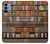 S3154 étagère à livres Etui Coque Housse pour OnePlus Nord N200 5G