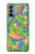 S3273 Fleur Ligne Motif Art Etui Coque Housse pour OnePlus Nord N200 5G