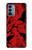 S3325 Corbeau Noir Sang Arbre Etui Coque Housse pour OnePlus Nord N200 5G