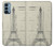 S3474 Dessin Architectural Eiffel Etui Coque Housse pour OnePlus Nord N200 5G