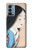 S3483 Japon Beauté Kimono Etui Coque Housse pour OnePlus Nord N200 5G