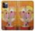 S3811 Paul Klee Senecio Homme Tête Etui Coque Housse pour iPhone 12, iPhone 12 Pro