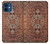 S3813 Motif de tapis persan Etui Coque Housse pour iPhone 12 mini