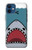 S3825 Plongée en mer de requin de dessin animé Etui Coque Housse pour iPhone 12 mini