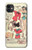 S3820 Poupée de papier de mode de cow-girl vintage Etui Coque Housse pour iPhone 11