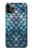 S3809 Écaille de poisson sirène Etui Coque Housse pour iPhone 11 Pro Max