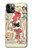 S3820 Poupée de papier de mode de cow-girl vintage Etui Coque Housse pour iPhone 11 Pro Max