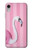 S3805 Flamant Rose Pastel Etui Coque Housse pour iPhone XR