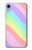 S3810 Vague d'été licorne pastel Etui Coque Housse pour iPhone XR
