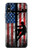 S3803 Électricien monteur de lignes drapeau américain Etui Coque Housse pour iPhone X, iPhone XS