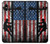 S3803 Électricien monteur de lignes drapeau américain Etui Coque Housse pour iPhone X, iPhone XS