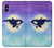S3807 Killer Whale Orca Lune Pastel Fantaisie Etui Coque Housse pour iPhone X, iPhone XS