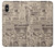 S3819 Papier Vintage rétro Etui Coque Housse pour iPhone X, iPhone XS