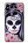 S3821 Sugar Skull Steampunk Fille Gothique Etui Coque Housse pour iPhone X, iPhone XS