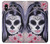 S3821 Sugar Skull Steampunk Fille Gothique Etui Coque Housse pour iPhone X, iPhone XS