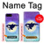 S3807 Killer Whale Orca Lune Pastel Fantaisie Etui Coque Housse pour iPhone 7 Plus, iPhone 8 Plus