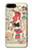 S3820 Poupée de papier de mode de cow-girl vintage Etui Coque Housse pour iPhone 7 Plus, iPhone 8 Plus