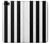 S2297 Black and White Vertical Stripes Etui Coque Housse pour iPhone 5 5S SE