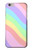 S3810 Vague d'été licorne pastel Etui Coque Housse pour iPhone 6 6S