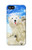 S3794 Ours polaire arctique amoureux de la peinture de phoque Etui Coque Housse pour iPhone 5 5S SE