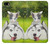 S3795 Peinture Husky Sibérien Ludique Chaton Grincheux Etui Coque Housse pour iPhone 5 5S SE