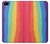 S3799 Arc-en-ciel aquarelle vertical mignon Etui Coque Housse pour iPhone 5 5S SE