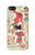 S3820 Poupée de papier de mode de cow-girl vintage Etui Coque Housse pour iPhone 5 5S SE