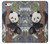 S3793 Peinture de neige mignon bébé panda Etui Coque Housse pour iPhone 5C