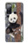 S3793 Peinture de neige mignon bébé panda Etui Coque Housse pour Samsung Galaxy S20 FE