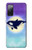 S3807 Killer Whale Orca Lune Pastel Fantaisie Etui Coque Housse pour Samsung Galaxy S20 FE