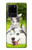 S3795 Peinture Husky Sibérien Ludique Chaton Grincheux Etui Coque Housse pour Samsung Galaxy S20 Ultra