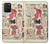 S3820 Poupée de papier de mode de cow-girl vintage Etui Coque Housse pour Samsung Galaxy S10 Lite