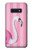 S3805 Flamant Rose Pastel Etui Coque Housse pour Samsung Galaxy S10e