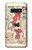 S3820 Poupée de papier de mode de cow-girl vintage Etui Coque Housse pour Samsung Galaxy S10e